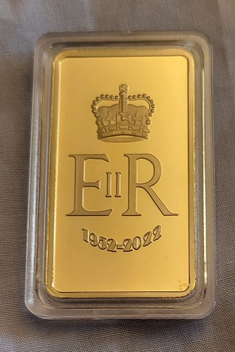 Queen elizabeth gold - elizabeth, bar
