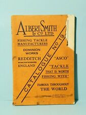 Antique Albert Smith & Co. Fishing Tackles No. 19 Pictorial Trade Catalogue 