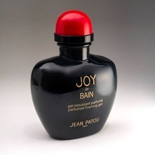 Joy de Bain Perfume Bottle Jean Patou Paris 'Empty Shop Display' Plastic 1980s