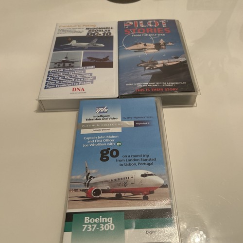 Vhs tapes bundle pilot - -,