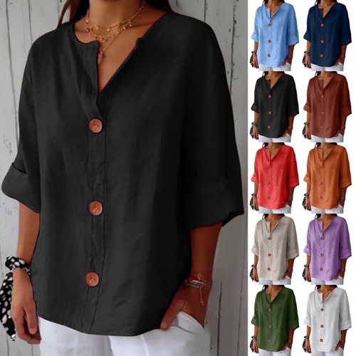 Ladies neck casual tee - uk, v-neck