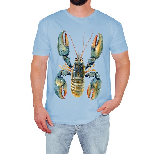 Lobster mens shirt - t-shirt, cute