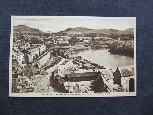 Old raphael tuck postcard view - old,