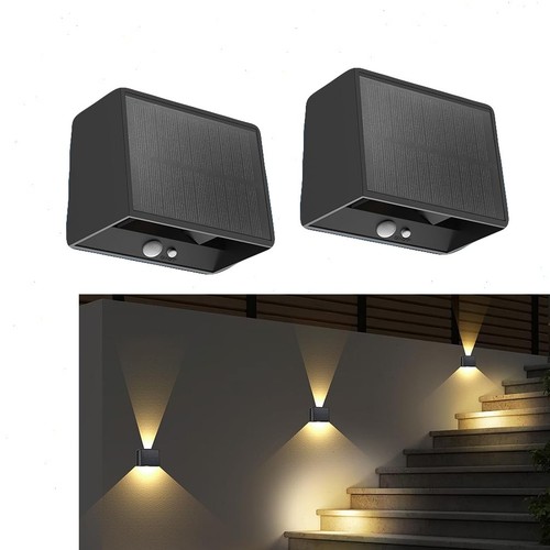 Solar wall lights - 2x,