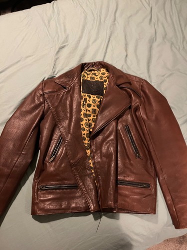 Brown vintage leather - brown,
