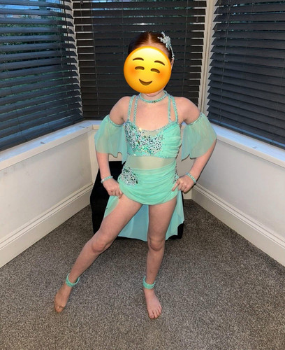 Girls lyrical dance costume