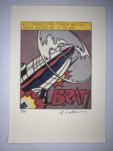 Roy lichtenstein original - lichtenstein,