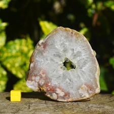 Flower Agate Geode Slice |