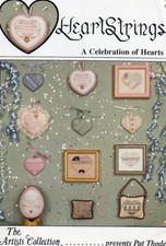 THE ARTISTS COLLECTION / PAT THODE "HEARTSTRINGS" Cross Stitch Chart (1993)