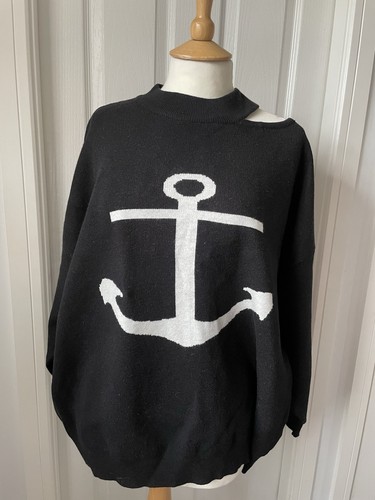 Moocci anchor nautical ladies - nautical,