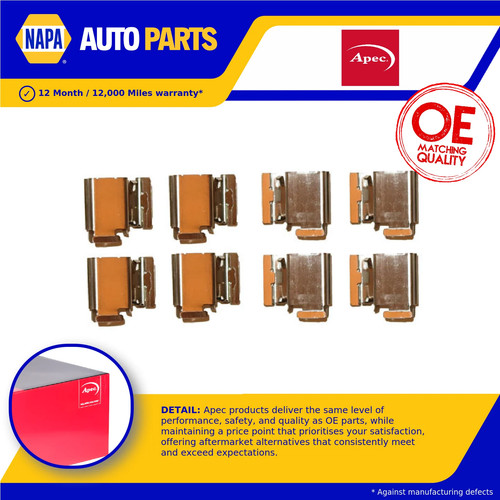 Brake pad fitting kit fits - kit,