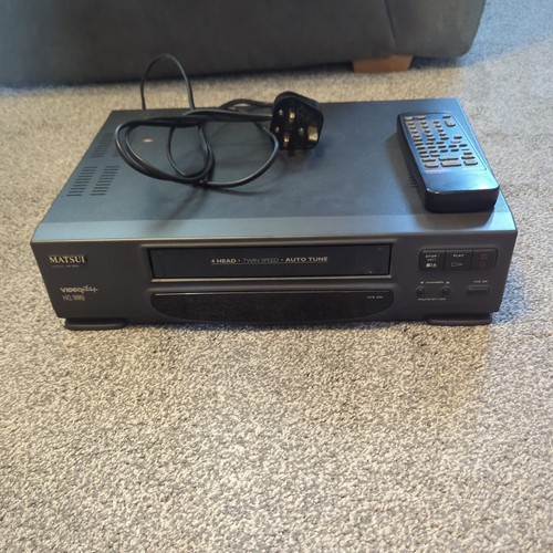 Matsui vcr vhs - matsui, cassette