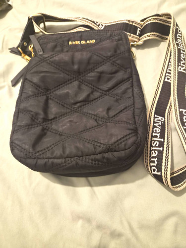 River island black quilted - river,