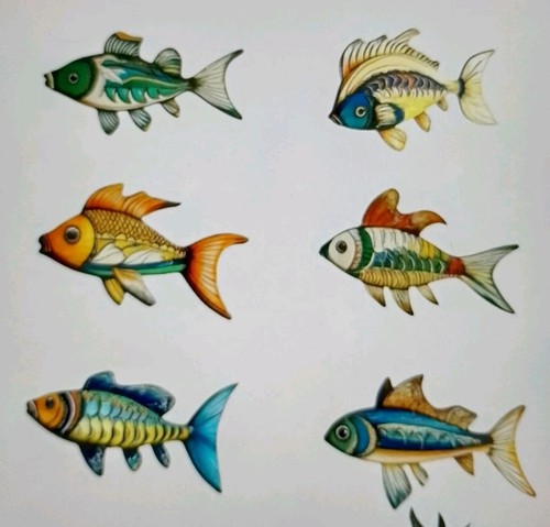 Fish colourful swimming - fish, 2d