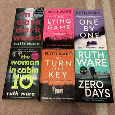 Ruth Ware Thriller 6 Book Bundle - The Turn Key, Zero Days, The Lying Game…