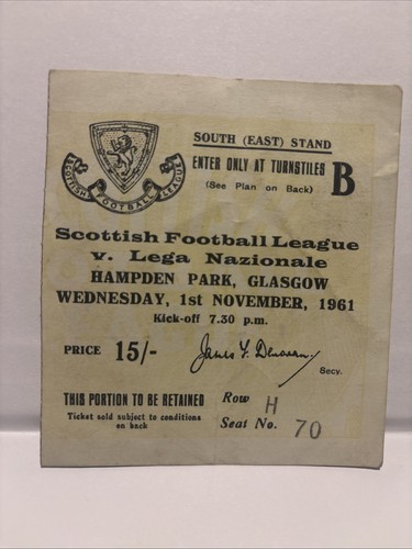 Scottish football league - league, v