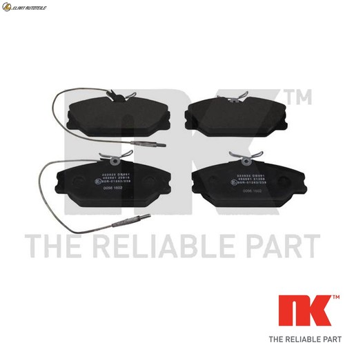 Brake pad set disc - pad,
