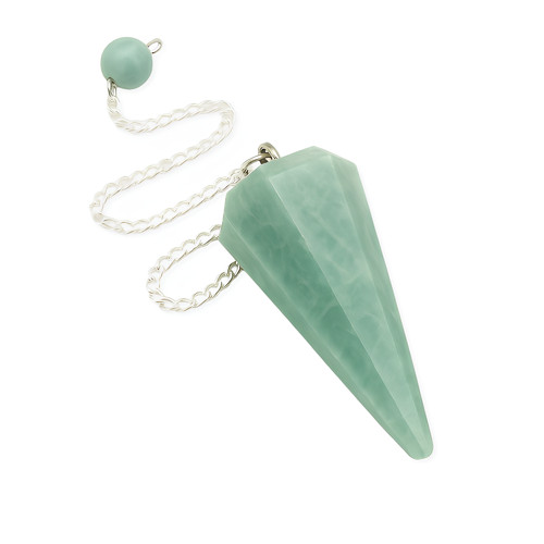 Amazonite gemstone point - amazonite,