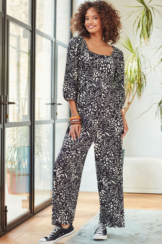 Animal print jersey - jersey, maternity