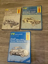 3 x VW Haynes Workshop Manuals
