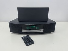 Bose Wave Music Hi-Fi CD Player FM AM DAB Radio Aux Alarm Bluetooth - Grey/