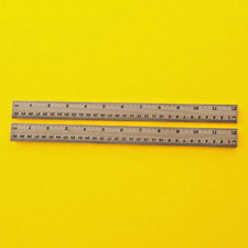 Set of 2 Wooden School Rulers