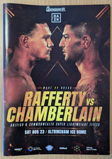 Rafferty vs Chamberlain Boxing
