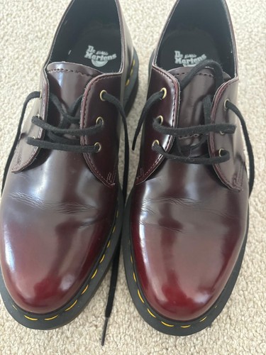 Doc martens red blood tan - martens, ox