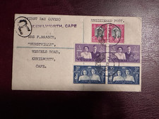 South Africa  1947 FDC Commemorate Royal Visit To South Africa KGVI