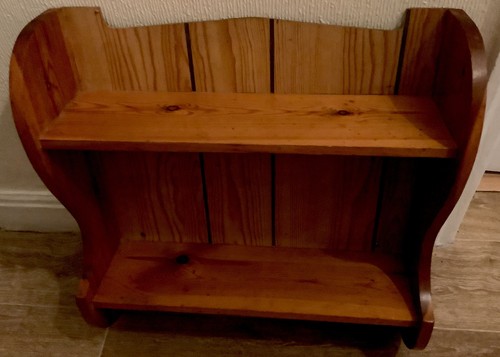 Vintage carved solid - vintage, pine