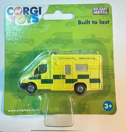 Corgi toys ambulance die - corgi, die-cast