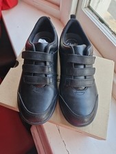 Boys Clark School Shoes Size UK Junior 5.5 F