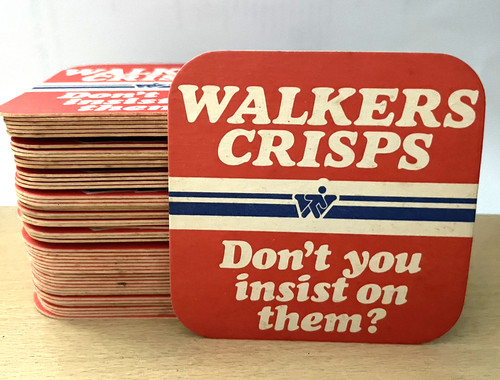 Walkers crisps vintage - 50, beer