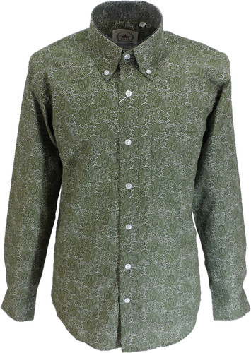 Relco olive green paisley - relco,