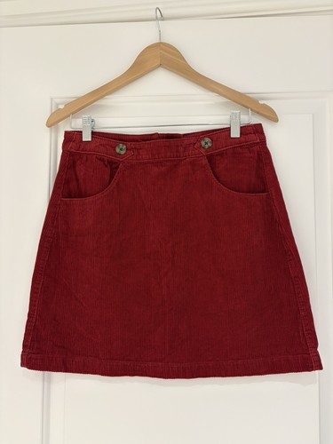 Burgundy corduroy line - tu, a-line