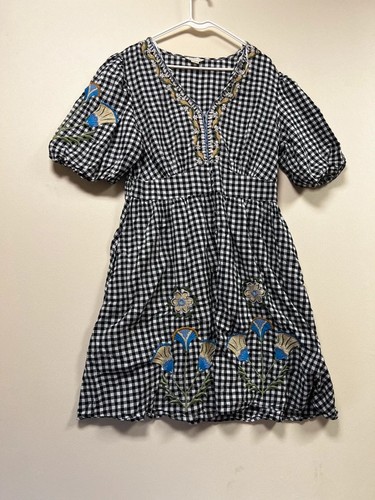 Monsoon gingham embroidered - monsoon,