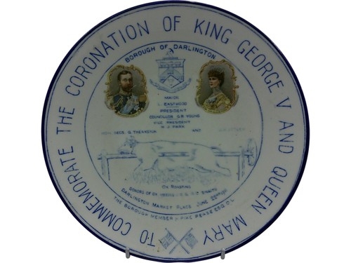 Commemorative plate king - plate,