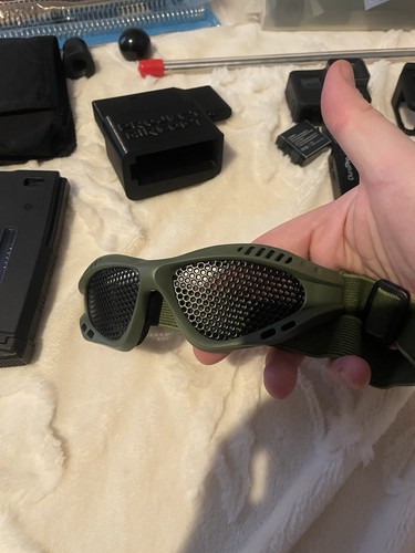 Airsoft mesh goggles - mesh,