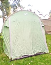 Eurohike Sendero 4 man tent sewn in Groundsheet double bedroom pegs