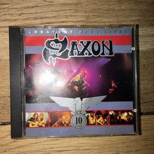 Saxon: Greatest Hits Live! CD