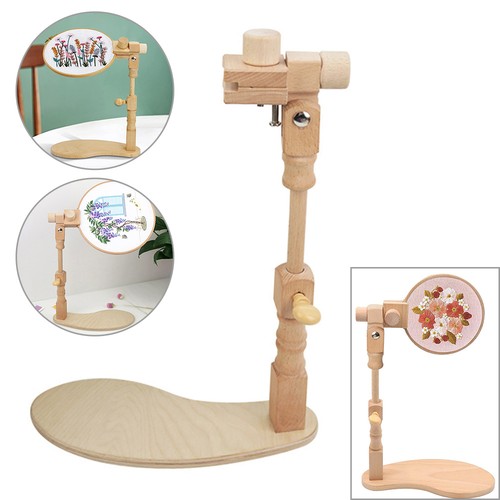 Wooden embroidery hoop cross - hoop,
