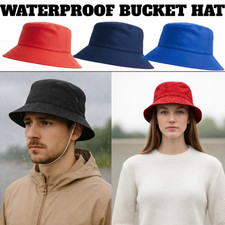 Waterproof Bucket Hat Rain Cap