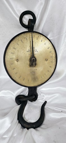 Vintage brass and cast - cast, iron