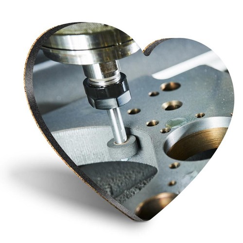 Heart mdf coaster grinding - mdf,