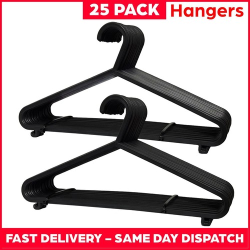 Black coat hangers - coat, strong