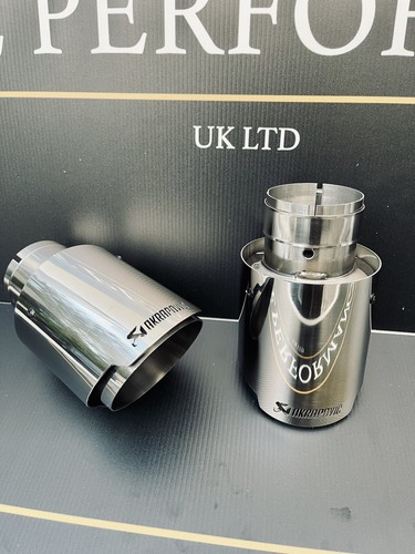 Stainless steel akrapovic - 2,