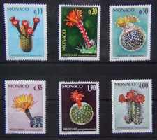 Monaco 1975 Plants set MNH