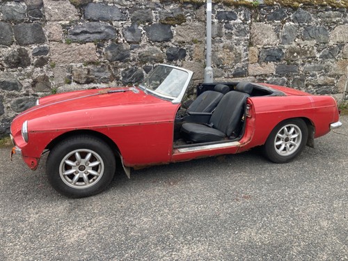 Mgb roadster rolling body - rolling,