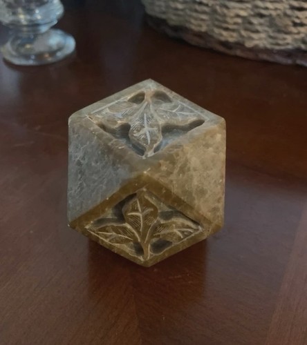 Soapstone ornament made - made, in