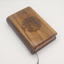 Vintage Prayer Book Wooden